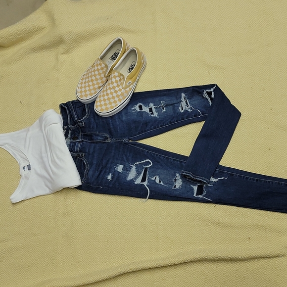 American Eagle Outfitters Denim - American Eagle sz 0 reg Jeggings dark wash jeans denim